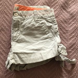 Khaki Roxy shorts size 3